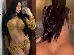 Bunduda fogosa fazendo sexo na banheira bem gostoso