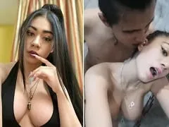 Ninfetinha Mexicana se Grava no Chuveiro Enquanto Dá uma Raba Gostosa