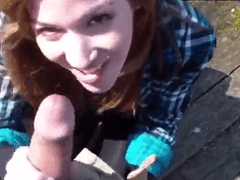 Novinha de 18 Anos do Industrial de Arcoverde em Pernambuco Faz Boquete em Desconhecido que Filma Tudo – Vídeo Porno