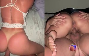 Amiga rabuda se solta diante das câmeras em cena de sexo intenso e apaixonante