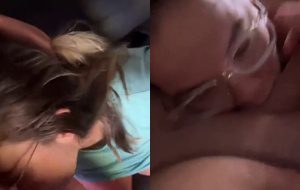Namorada safada adora chupar com vontade e receber porra na boca