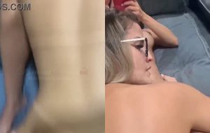 Bruna Carlos fudendo gostoso com morena peituda e o namorado dela numa suruba quente