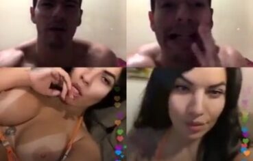 Carol Borges gaúcha peladinha provocando em live com amigo